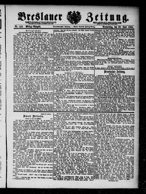 Breslauer Zeitung on Jun 29, 1893