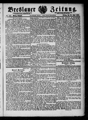 Breslauer Zeitung on Jun 30, 1893