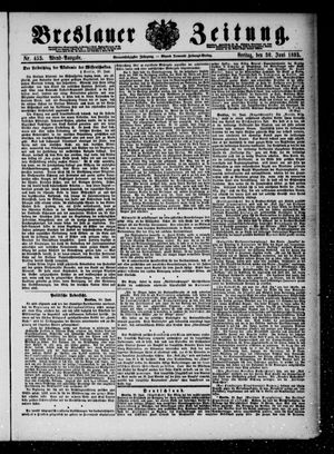 Breslauer Zeitung on Jun 30, 1893