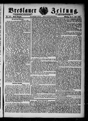 Breslauer Zeitung vom 03.07.1893