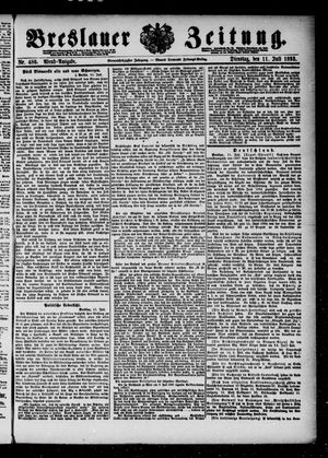 Breslauer Zeitung on Jul 11, 1893