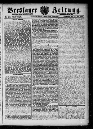 Breslauer Zeitung vom 15.07.1893