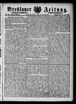 Breslauer Zeitung on Jul 16, 1893