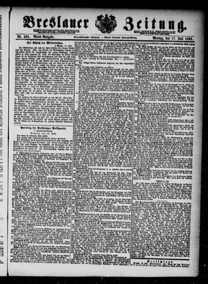Breslauer Zeitung on Jul 17, 1893