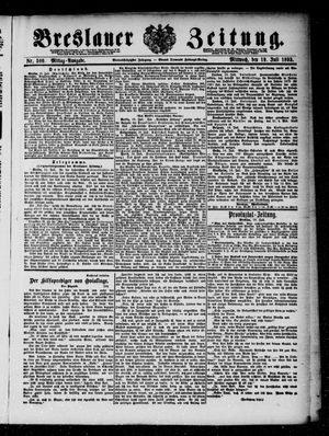 Breslauer Zeitung on Jul 19, 1893