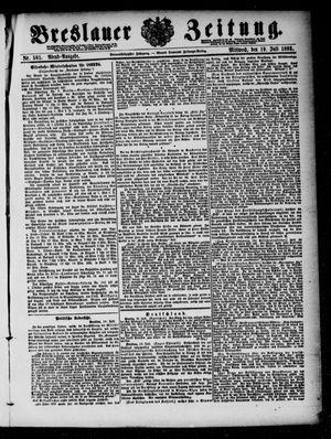 Breslauer Zeitung on Jul 19, 1893