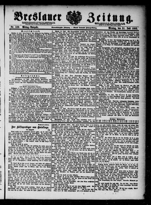 Breslauer Zeitung vom 31.07.1893