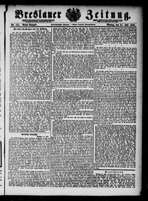 Breslauer Zeitung vom 31.07.1893
