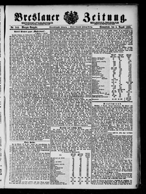 Breslauer Zeitung vom 05.08.1893