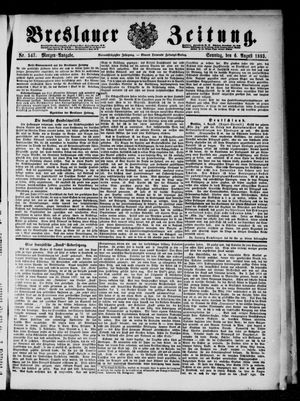 Breslauer Zeitung vom 06.08.1893