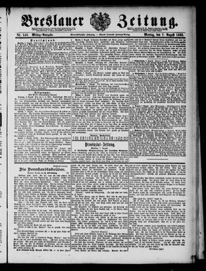 Breslauer Zeitung vom 07.08.1893