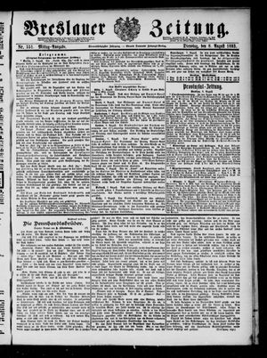 Breslauer Zeitung vom 08.08.1893