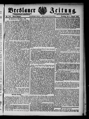 Breslauer Zeitung vom 08.08.1893