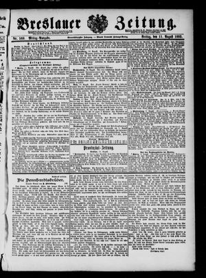 Breslauer Zeitung vom 11.08.1893