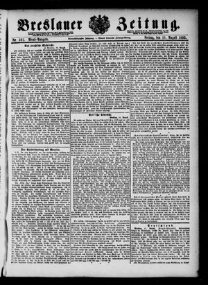 Breslauer Zeitung vom 11.08.1893