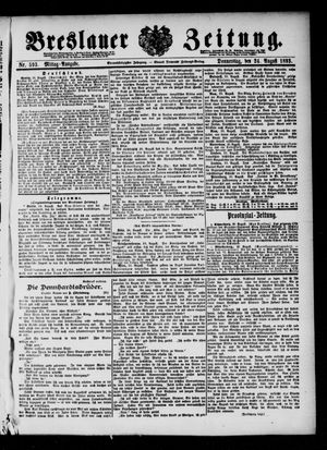 Breslauer Zeitung vom 24.08.1893