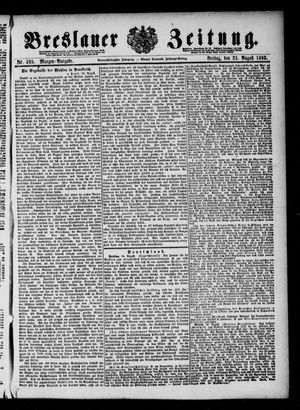 Breslauer Zeitung on Aug 25, 1893