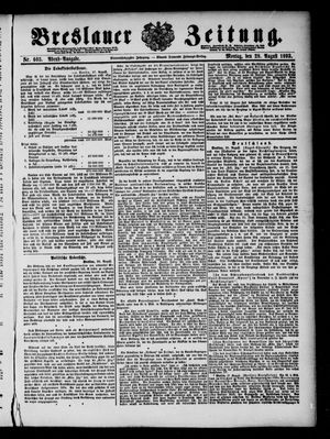 Breslauer Zeitung vom 28.08.1893