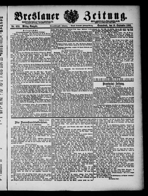 Breslauer Zeitung vom 16.09.1893