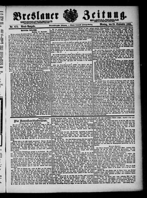 Breslauer Zeitung vom 25.09.1893