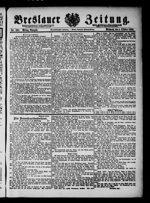 Breslauer Zeitung vom 04.10.1893