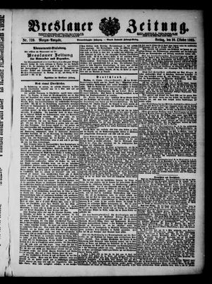 Breslauer Zeitung vom 20.10.1893