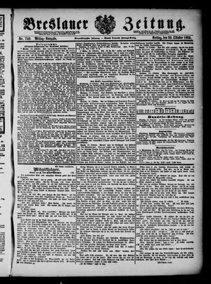 Breslauer Zeitung vom 20.10.1893