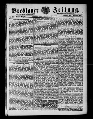 Breslauer Zeitung vom 01.11.1893