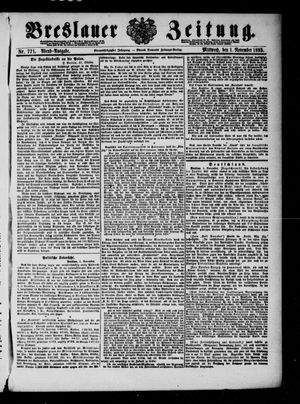 Breslauer Zeitung vom 01.11.1893