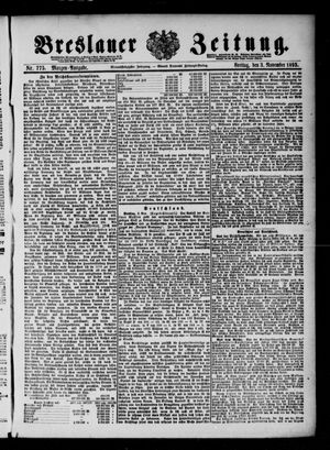 Breslauer Zeitung vom 03.11.1893