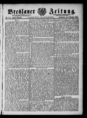 Breslauer Zeitung vom 04.11.1893