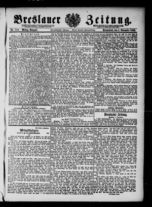 Breslauer Zeitung vom 04.11.1893