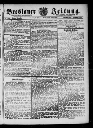 Breslauer Zeitung vom 08.11.1893