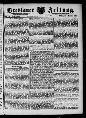 Breslauer Zeitung vom 08.11.1893