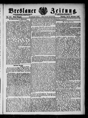 Breslauer Zeitung vom 21.11.1893