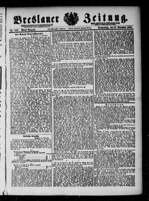 Breslauer Zeitung on Nov 23, 1893