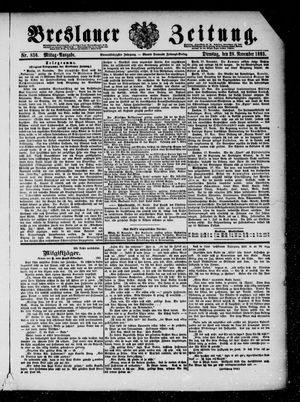 Breslauer Zeitung vom 28.11.1893