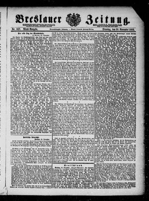 Breslauer Zeitung vom 28.11.1893