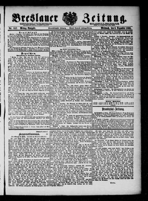 Breslauer Zeitung vom 06.12.1893