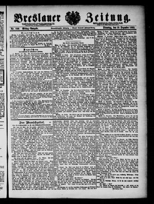 Breslauer Zeitung vom 19.12.1893