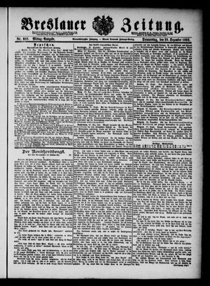 Breslauer Zeitung vom 28.12.1893