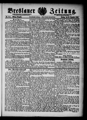 Breslauer Zeitung vom 29.12.1893