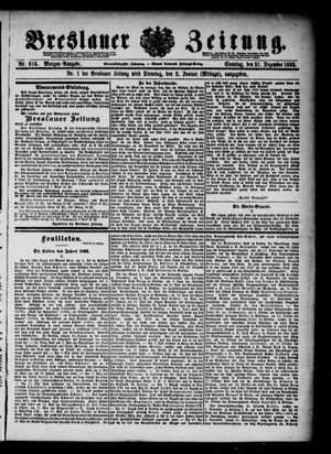 Breslauer Zeitung vom 31.12.1893