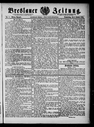 Breslauer Zeitung on Jan 4, 1894