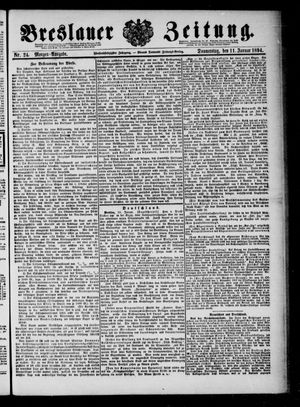 Breslauer Zeitung on Jan 11, 1894