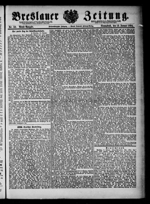 Breslauer Zeitung on Jan 13, 1894