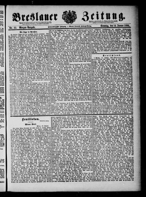 Breslauer Zeitung vom 14.01.1894