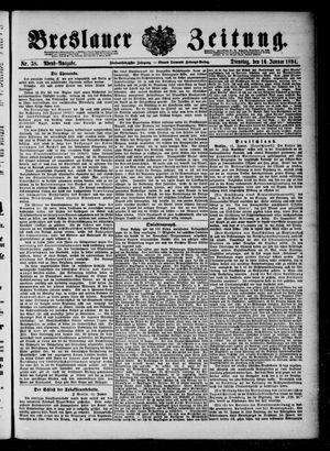Breslauer Zeitung vom 16.01.1894