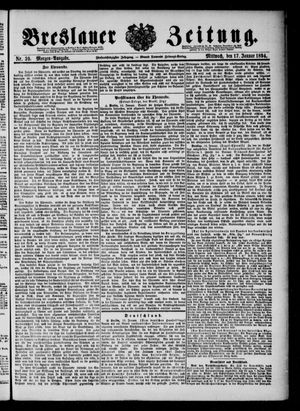 Breslauer Zeitung vom 17.01.1894