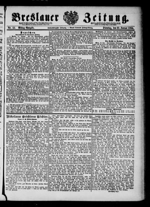Breslauer Zeitung vom 23.01.1894